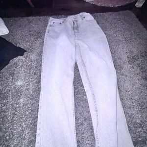 Aeropostale Straight Leg Jeans in Classic Blue